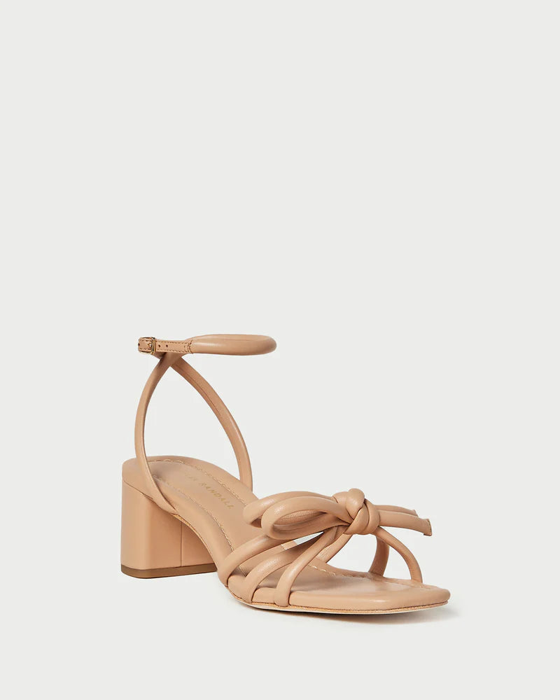 Loeffler Randall Mikel Mid Heel Bow Sandal