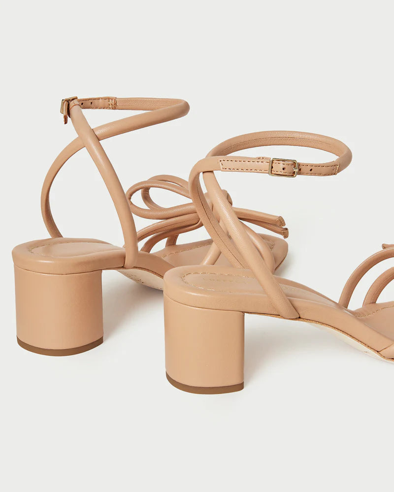 Loeffler Randall Mikel Mid Heel Bow Sandal