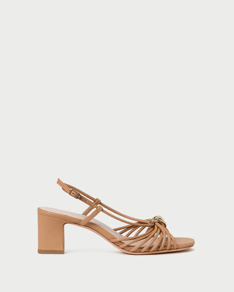 Loeffler Randall Minna Heeled Sandal in Dune