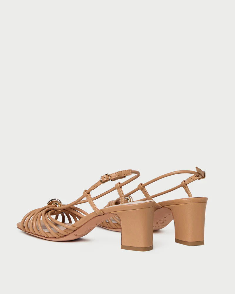 Loeffler Randall Minna Heeled Sandal in Dune