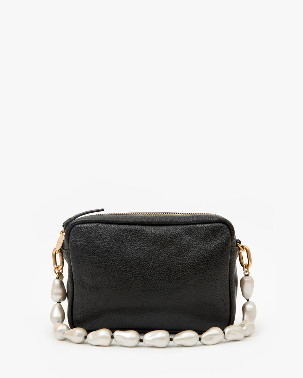Clare V. Shortie Strap Baroque Pearl