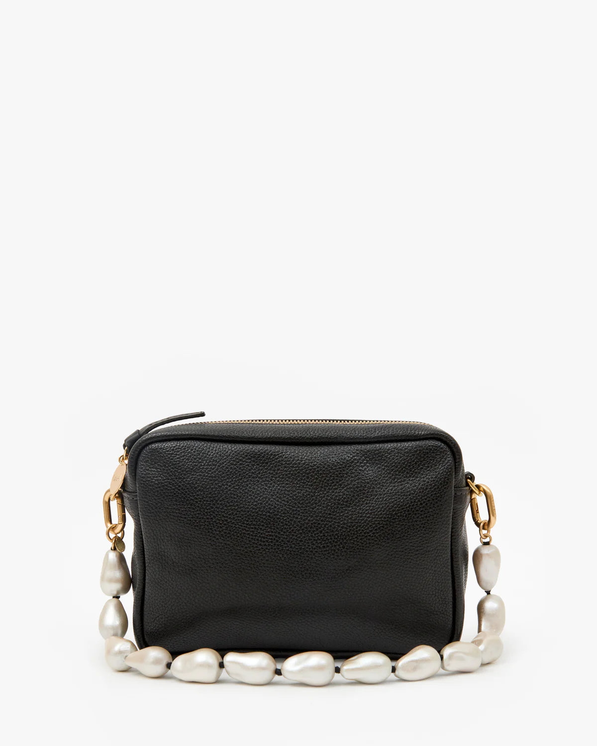 Clare V. Shortie Strap Baroque Pearl