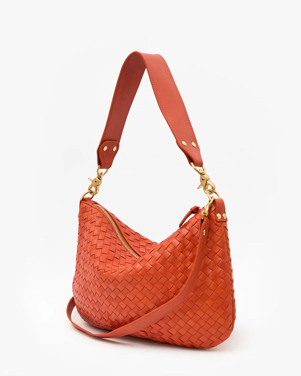 Clare V. Moyen Messenger Woven Diagonal in Saltillo
