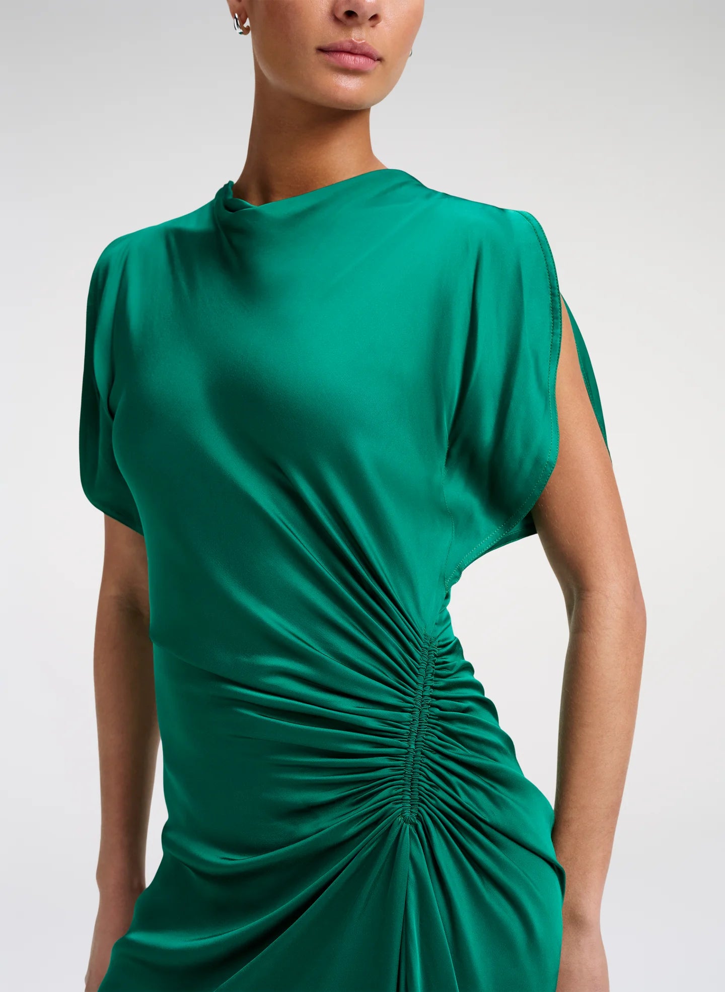 A.L.C. Nadia Gown in Bright Emerald