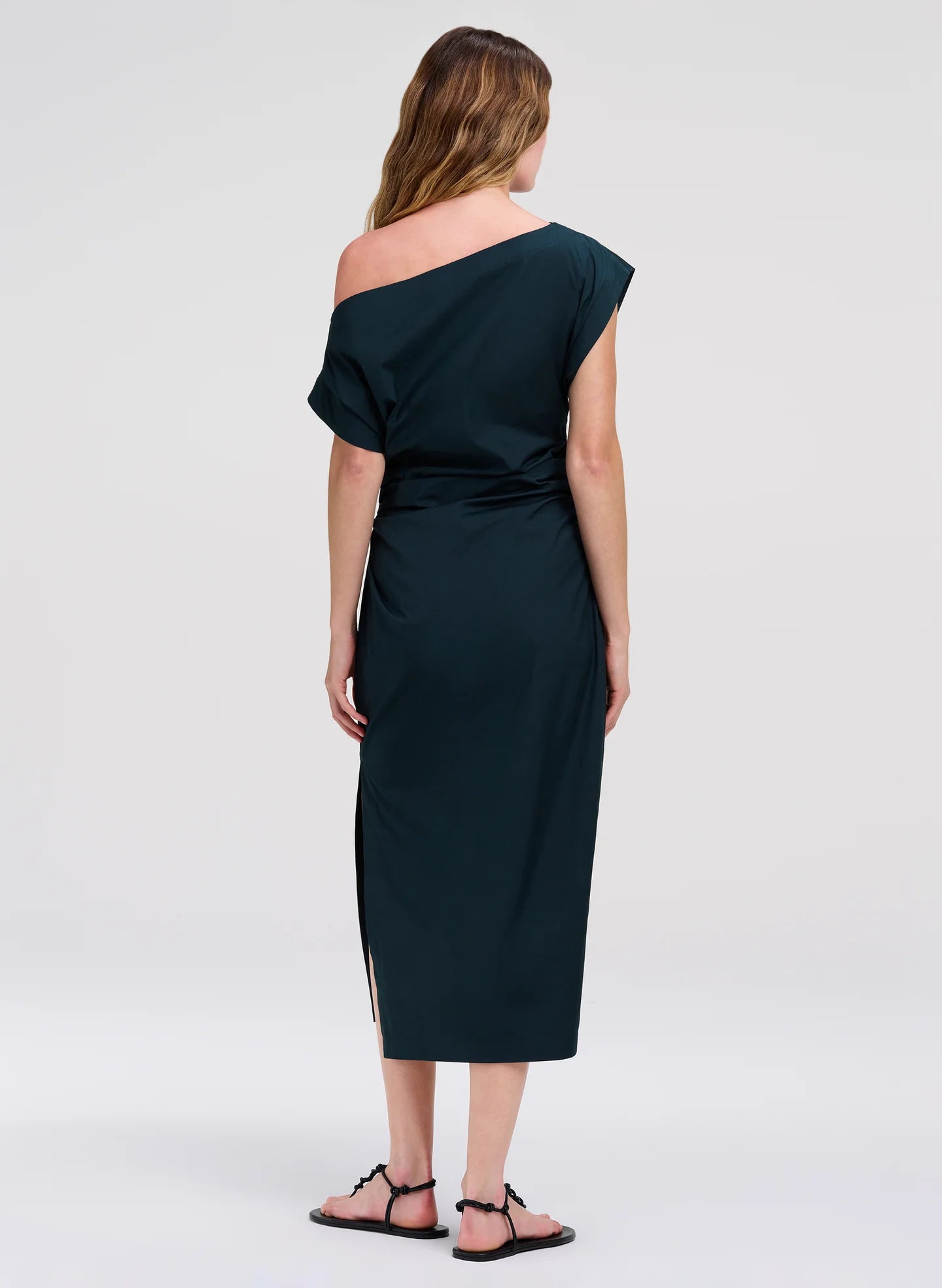 A.L.C. Nara Dress in Carbon Blue