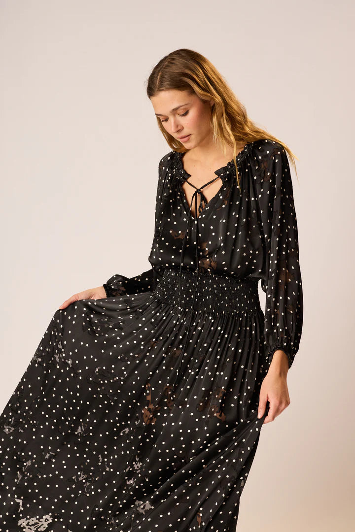 Natalie Martin Bella Skirt in Midnight Burnout