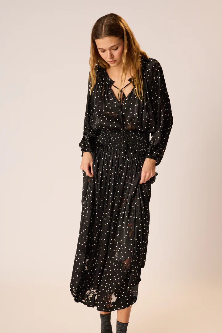 Natalie Martin Bella Skirt in Midnight Burnout