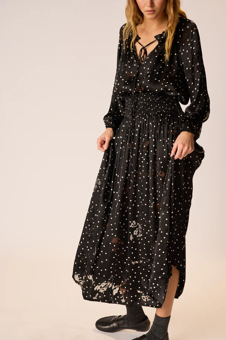 Natalie Martin Bella Skirt in Midnight Burnout