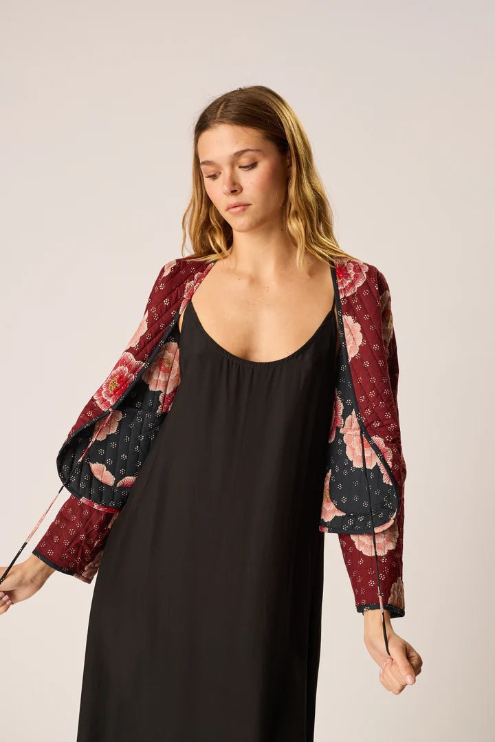 Natalie Martin Saskia Jacket Poppy Combo