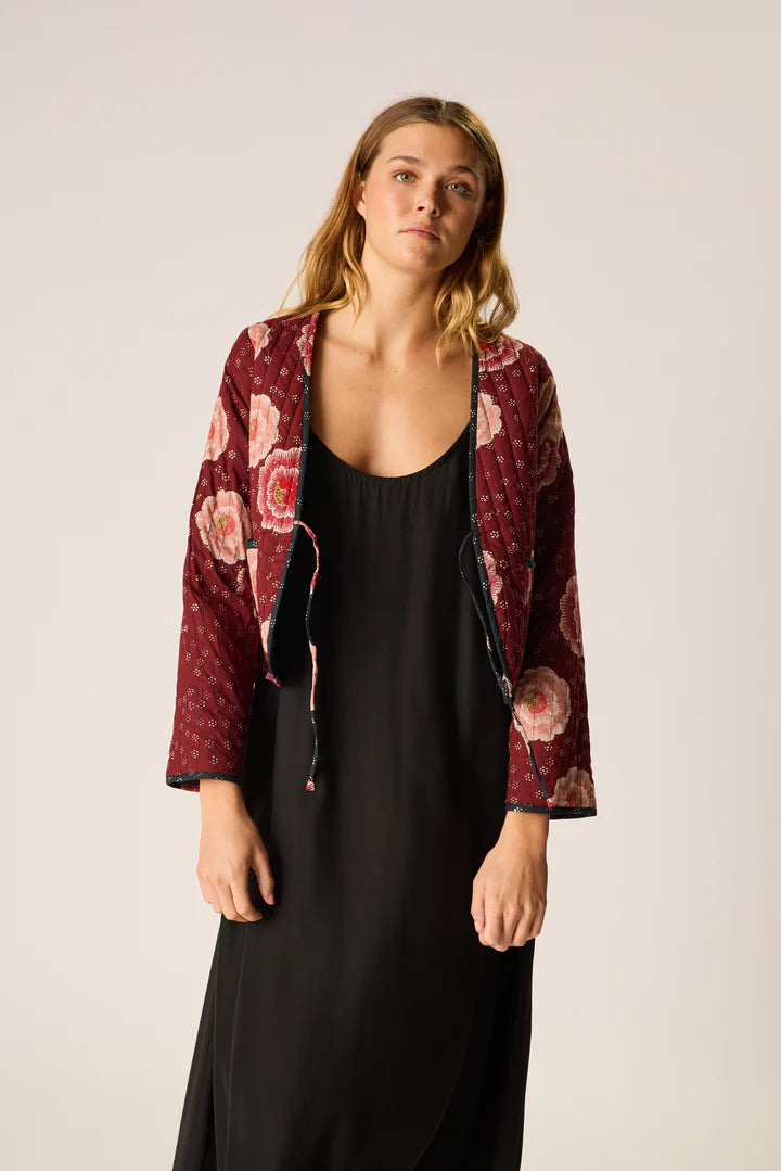 Natalie Martin Saskia Jacket Poppy Combo
