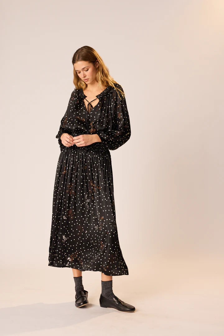 Natalie Martin Bella Skirt in Midnight Burnout