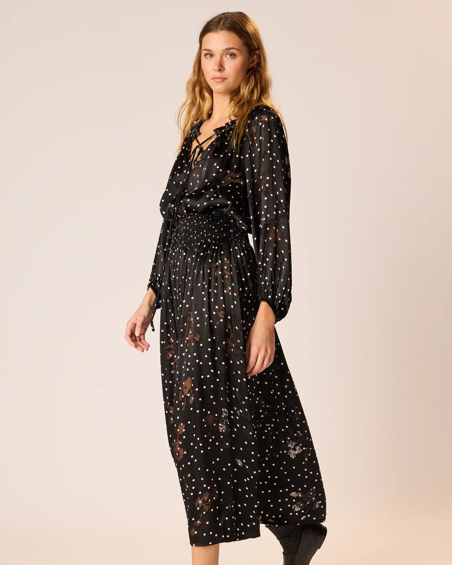 Natalie Martin Bella Skirt in Midnight Burnout