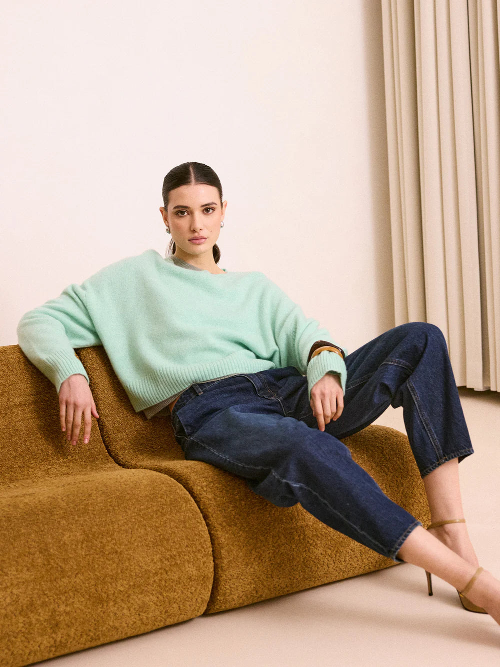 NOTSHY Tayra Jumper Oversize in Herbier