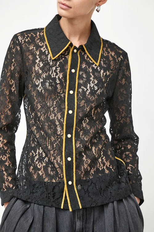 No. 6 Anaise Top in Black
