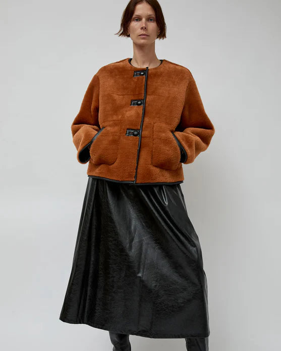 No. 6 Niels Reversible Jacket in Ochre