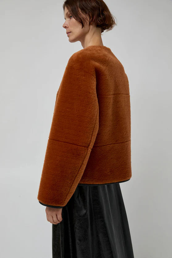 No. 6 Niels Reversible Jacket in Ochre