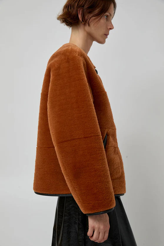 No. 6 Niels Reversible Jacket in Ochre