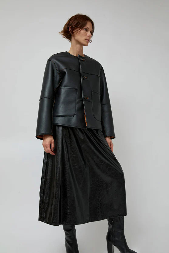 No. 6 Niels Reversible Jacket in Ochre