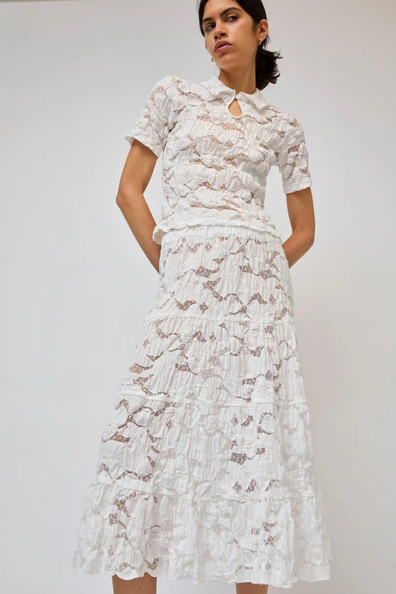 No. 6 Rema Top in White