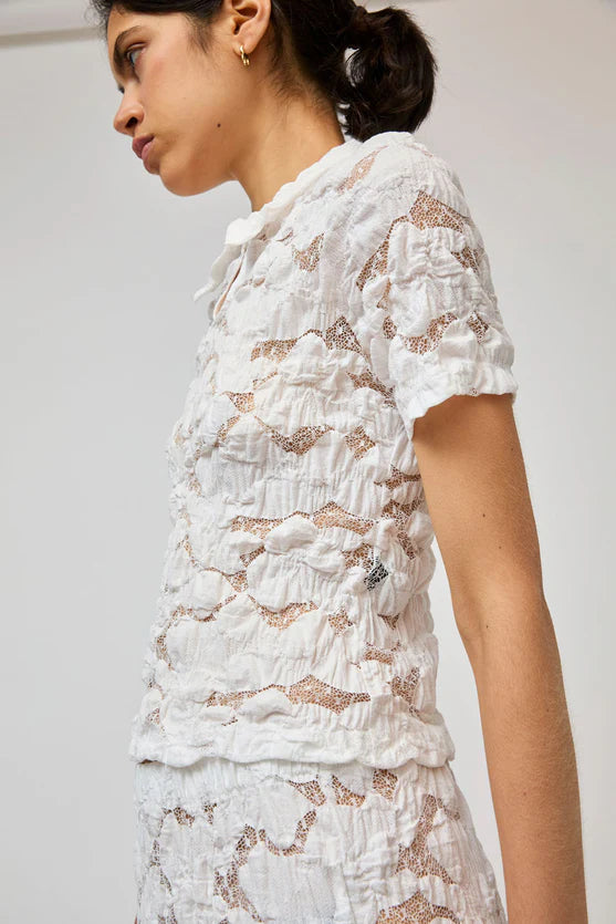 No. 6 Rema Top in White