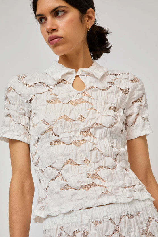 No. 6 Rema Top in White