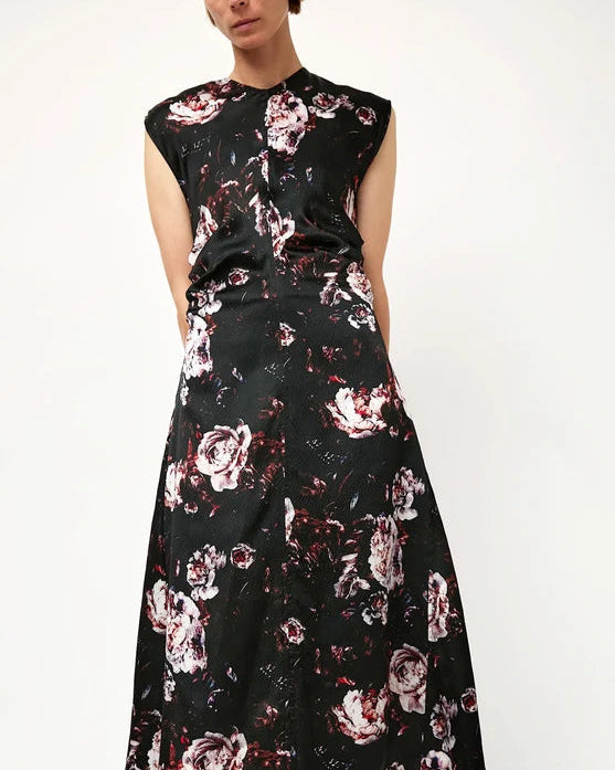 No. 6 Rochelle Dress in Black Rose