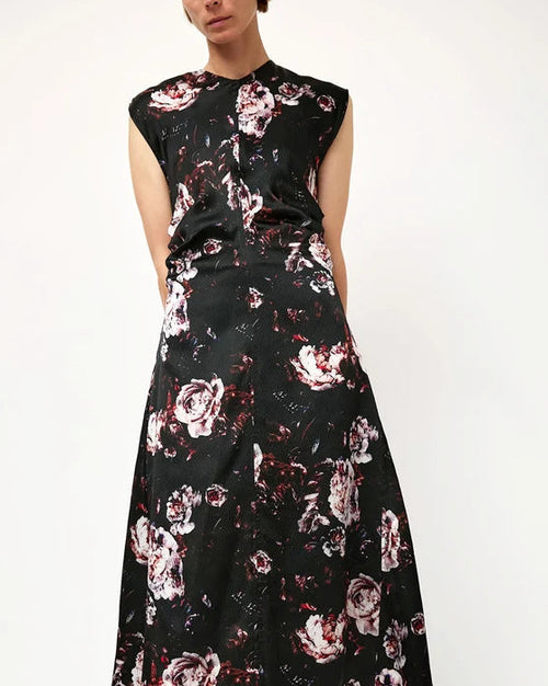 No. 6 Rochelle Dress in Black Rose