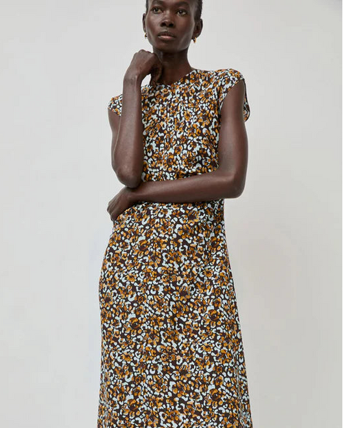 No. 6 Rochelle Dress in Terrazzo