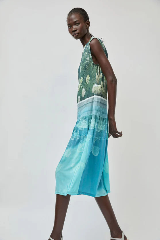 No. 6 Tierney Dress in Bellport Blue