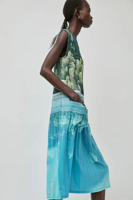 No. 6 Tierney Dress in Bellport Blue