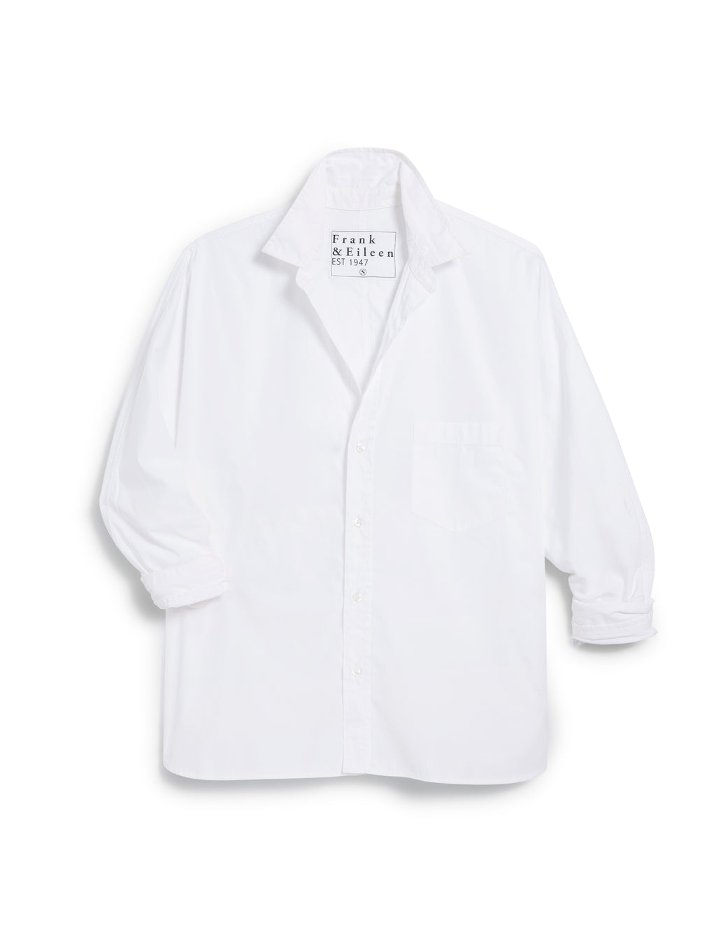 Frank & Eileen Oona Button-Up Shirt in White