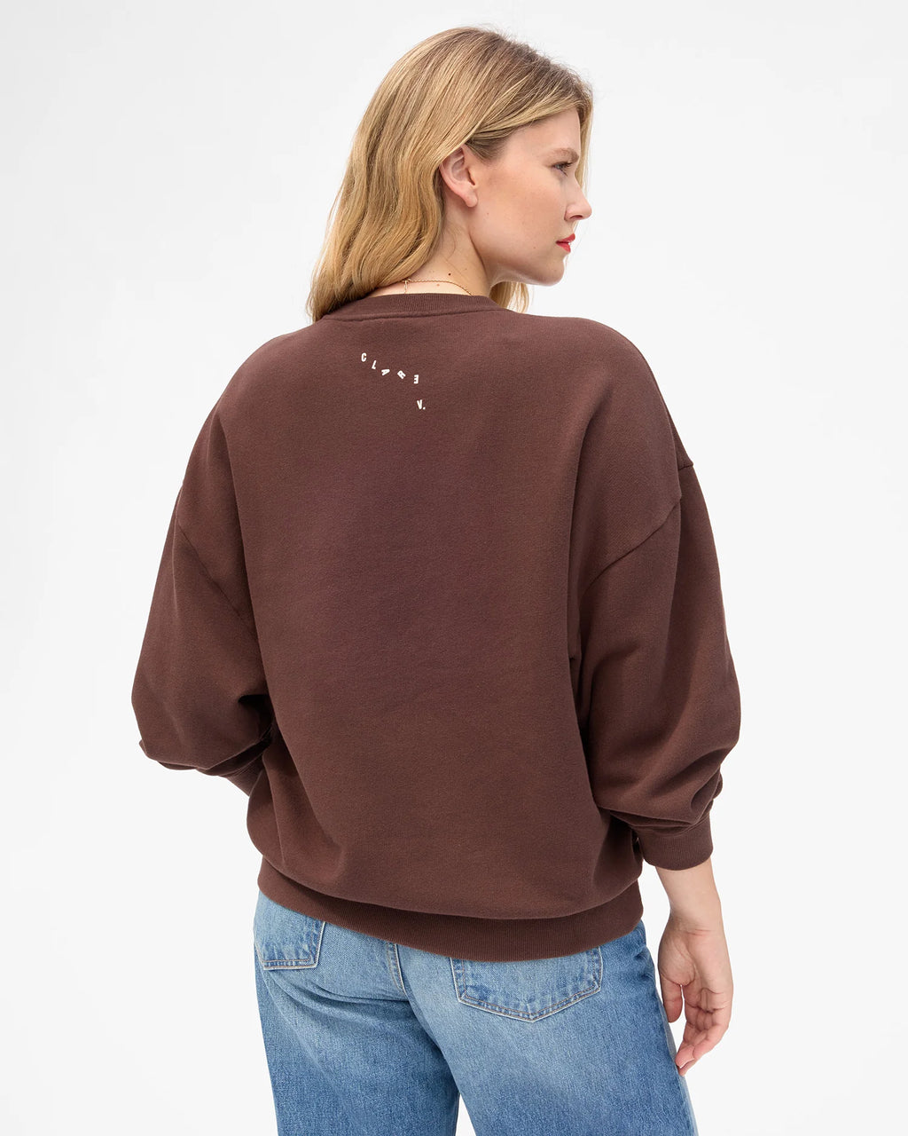 Clare V. Chocolate Ciao Sweatshirt