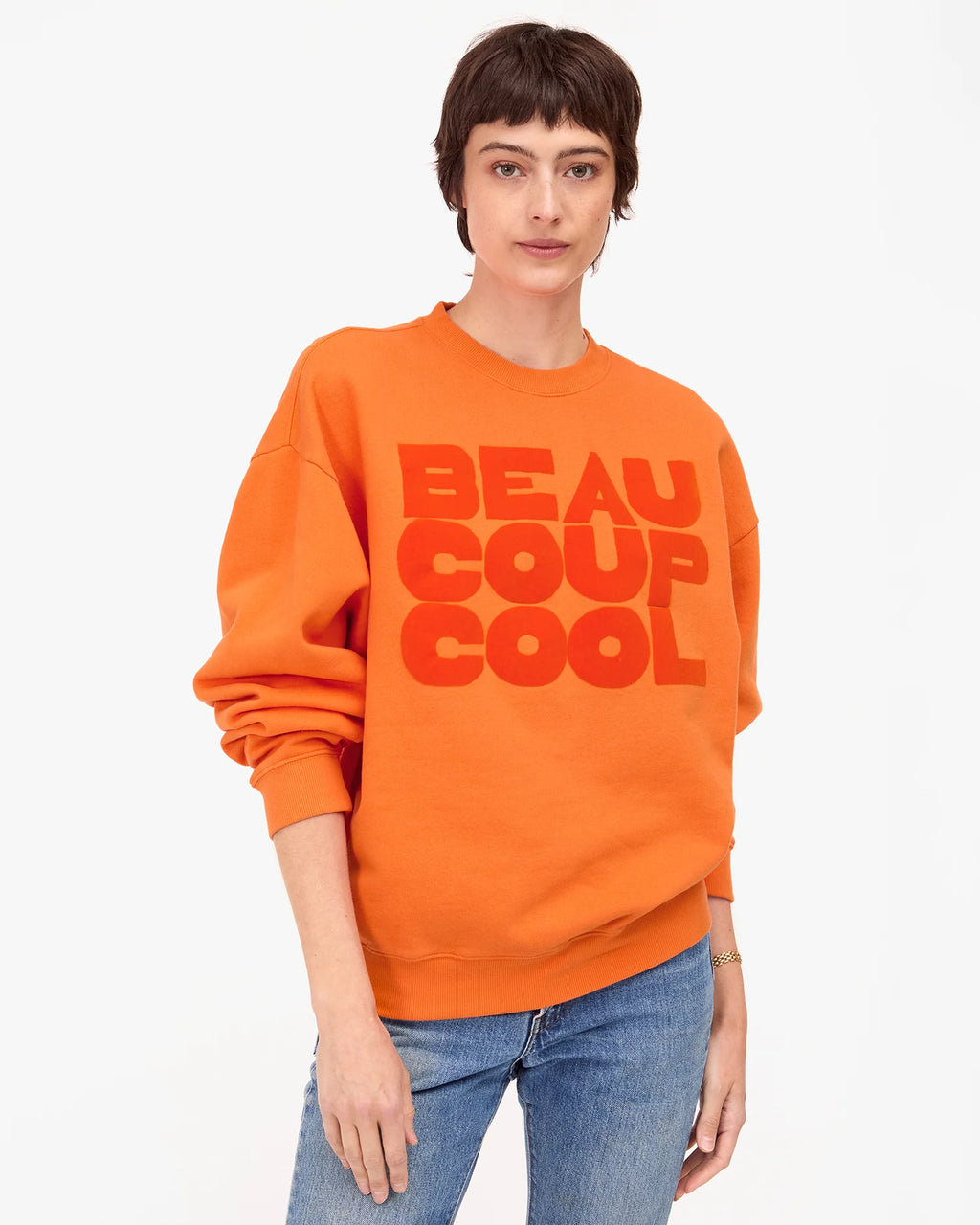 Clare V. Oversized Sweatshirt - Beaucoup Cool