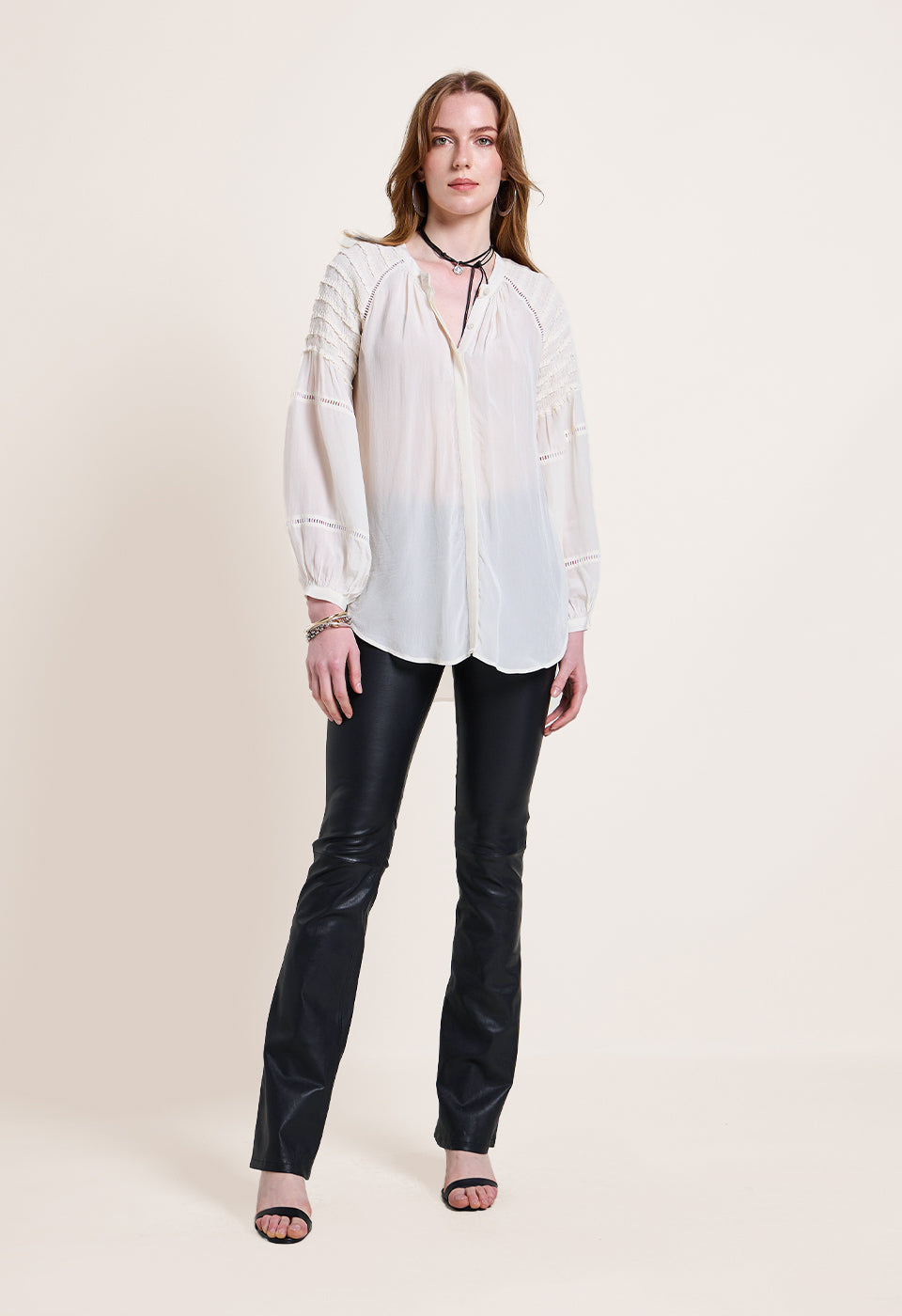 Scarlett Poppies Prairie Top
