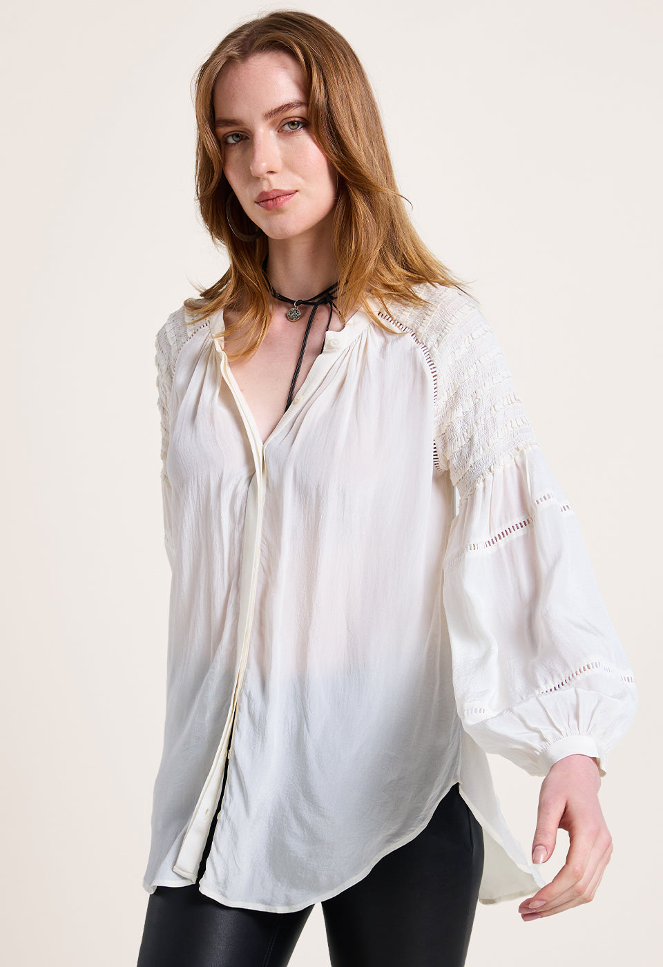 Scarlett Poppies Prairie Top