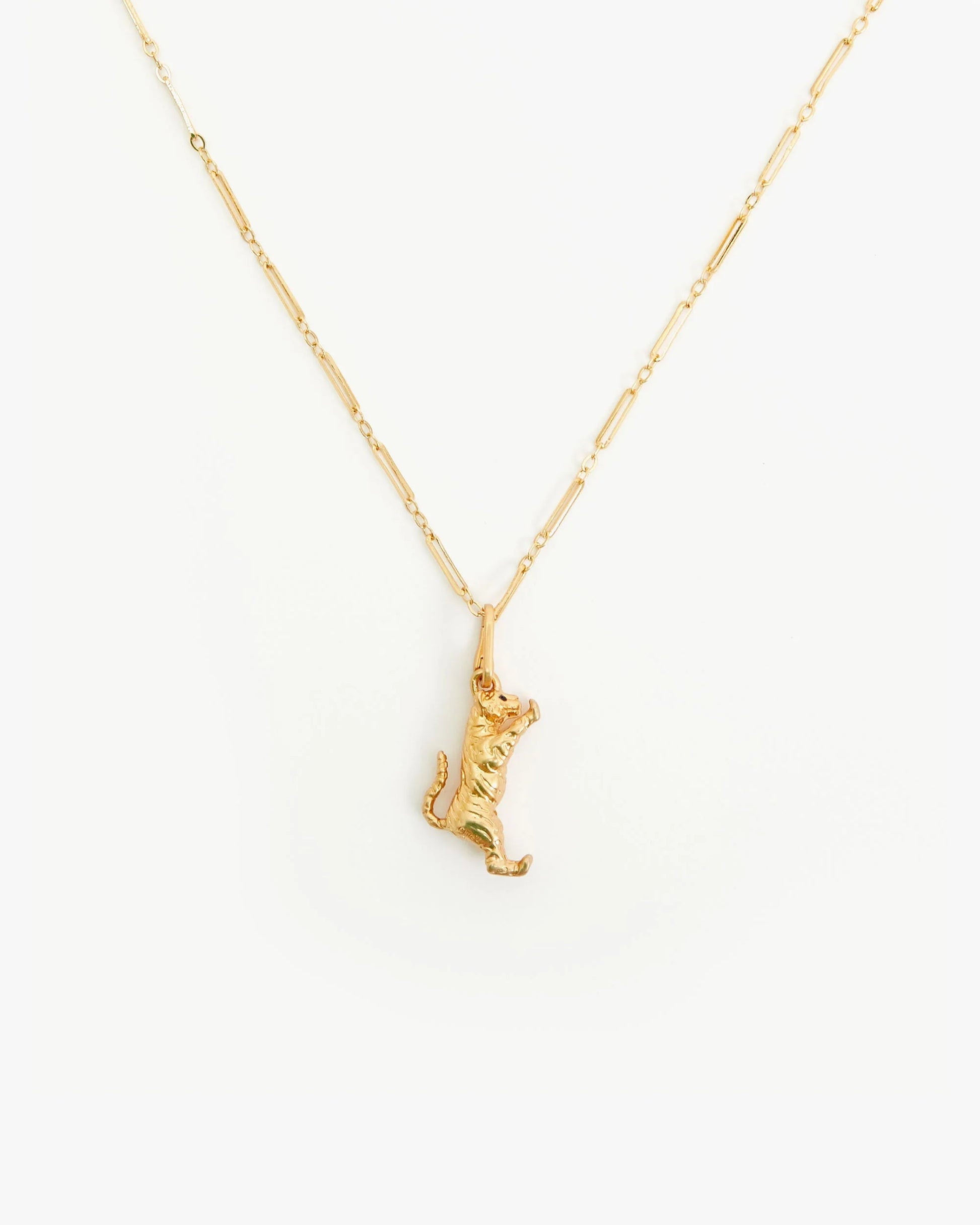 Clare V. Paperclip Chain Necklace