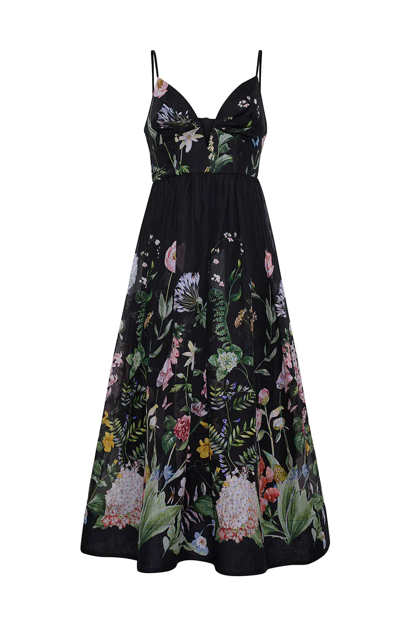 Cara Cara Pero Midi Dress in Bloomsfield