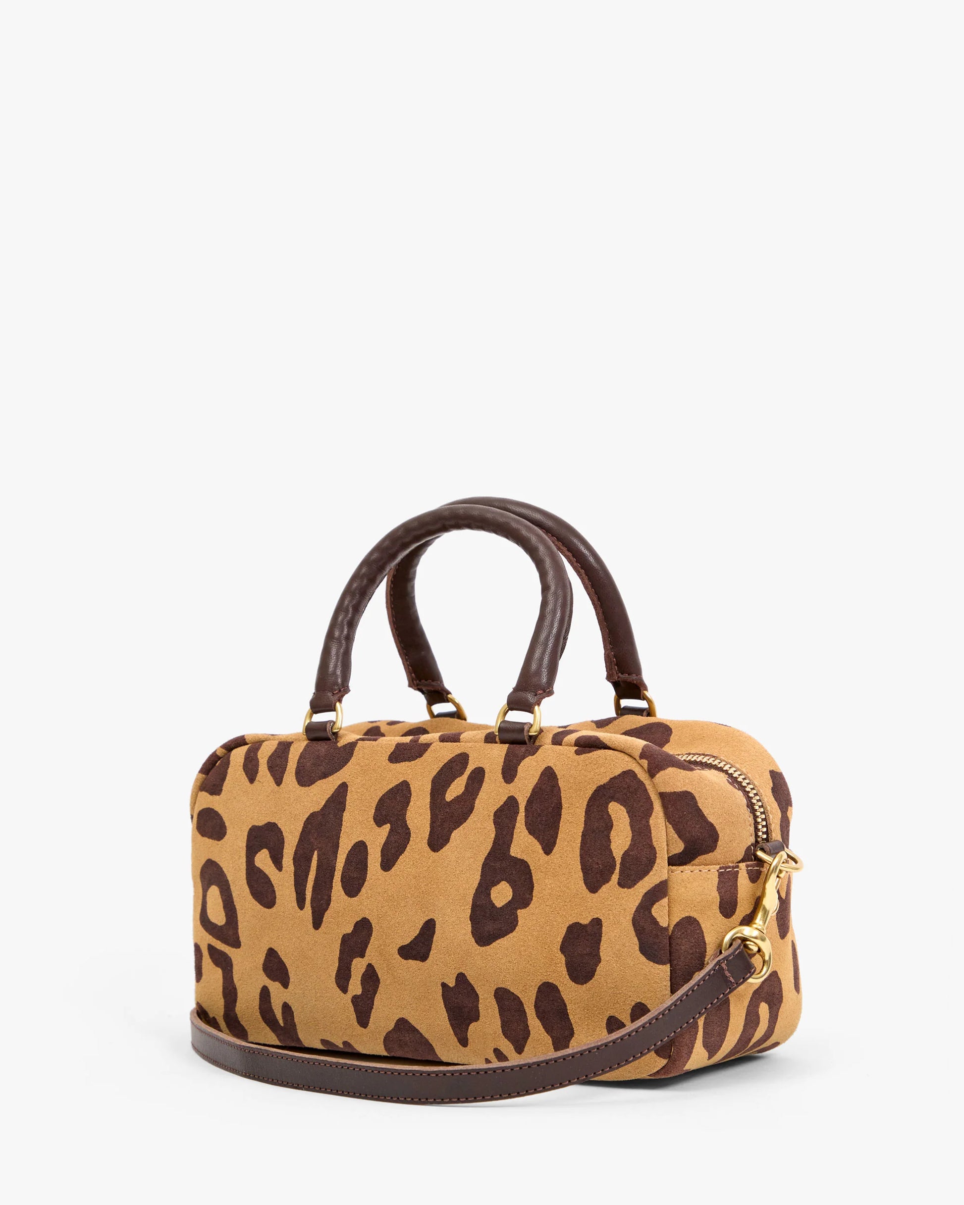 Clare V. Petite Claudine Pablo Cat Suede