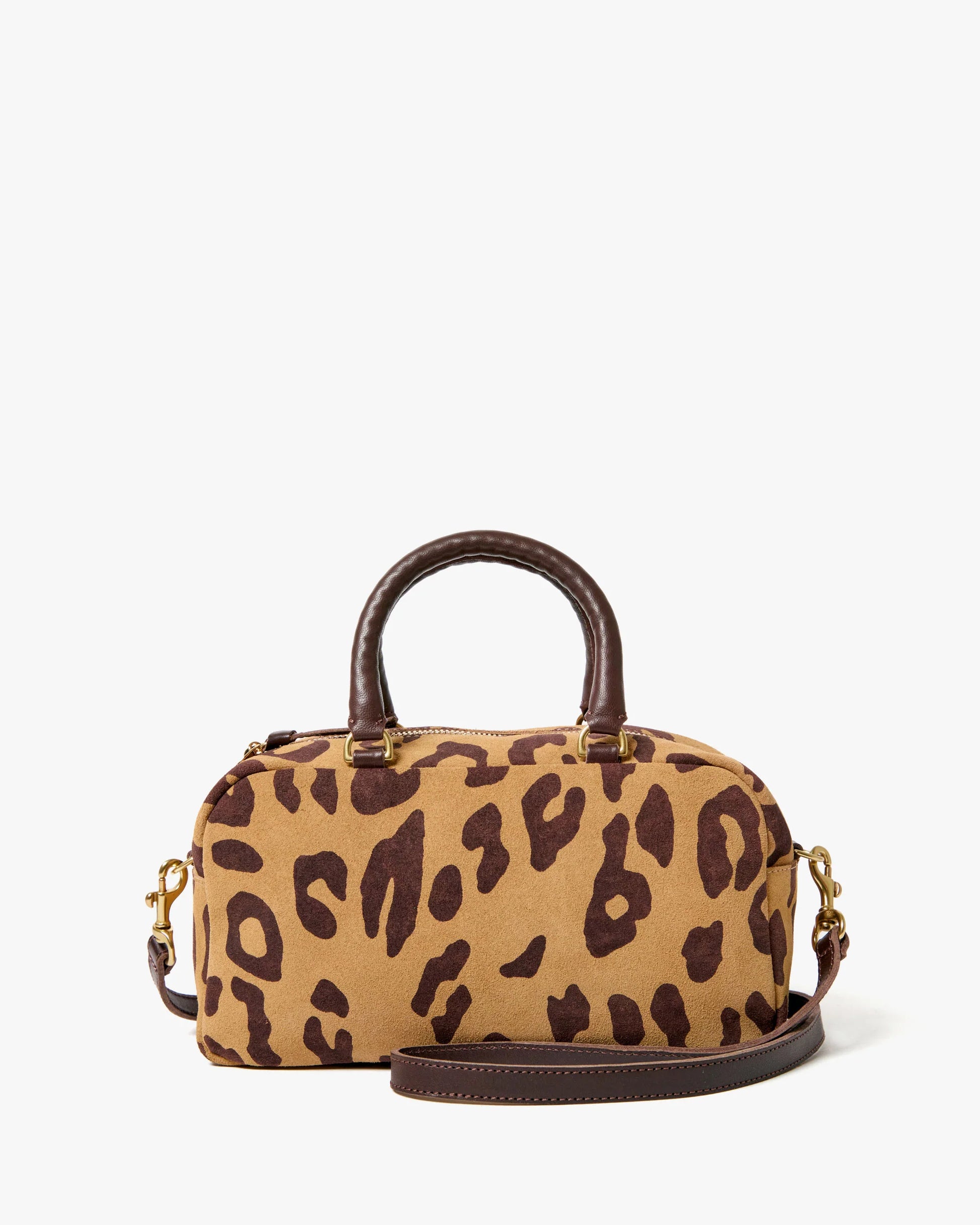 Clare V. Petite Claudine Pablo Cat Suede