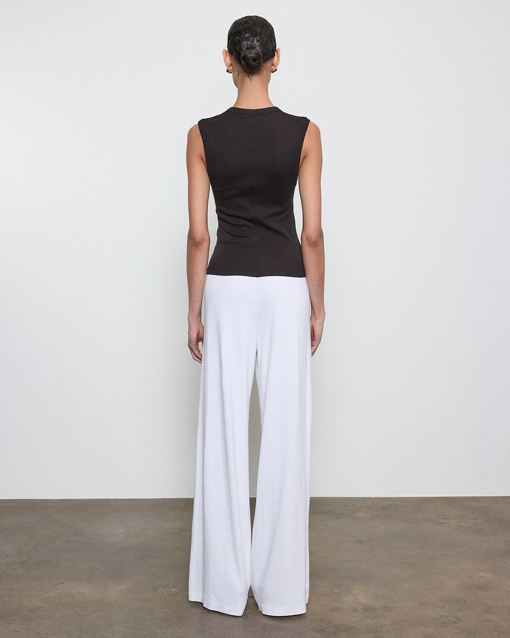 Enza Costa New Classic Sleeveless in Black