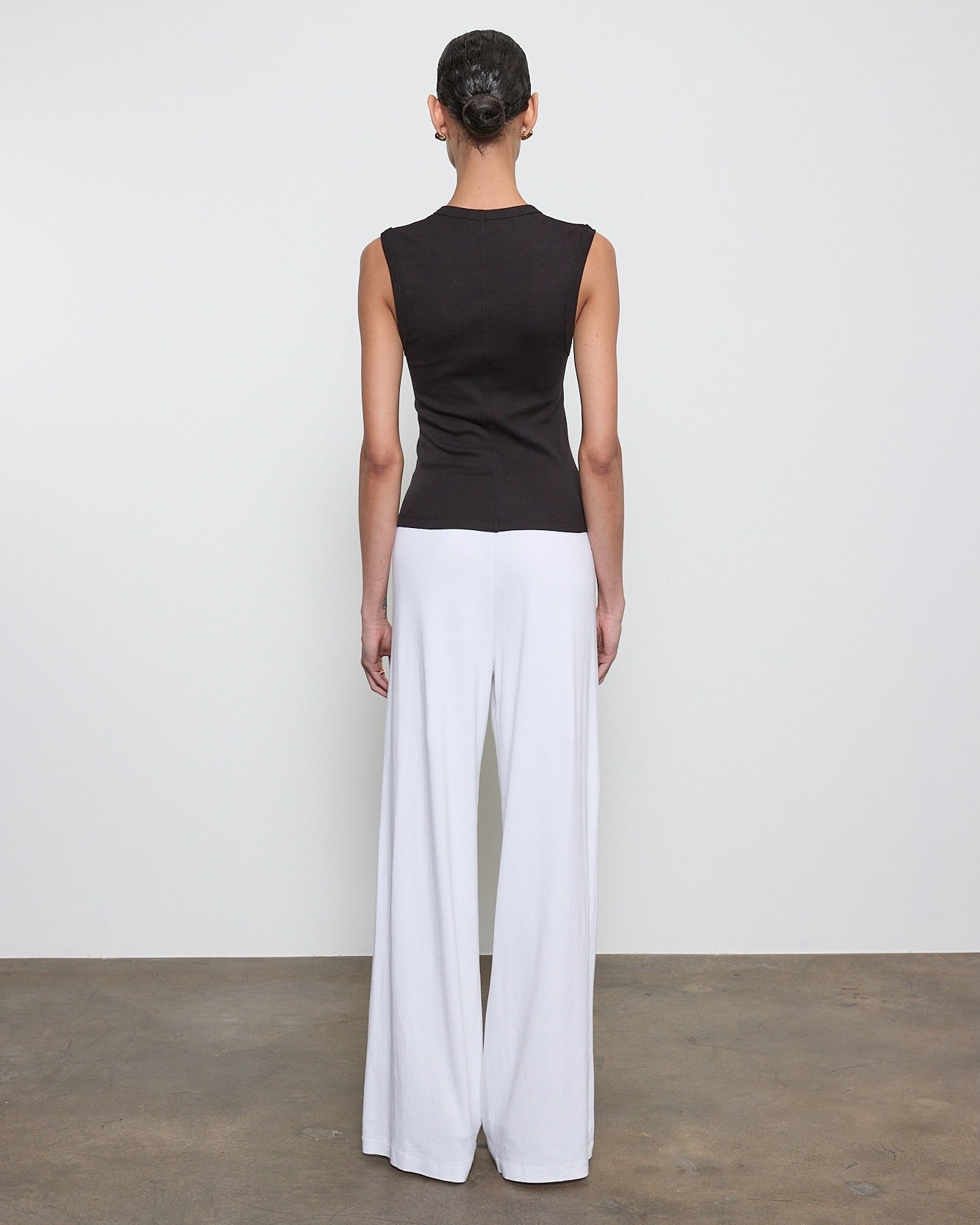 Enza Costa New Classic Sleeveless in Black