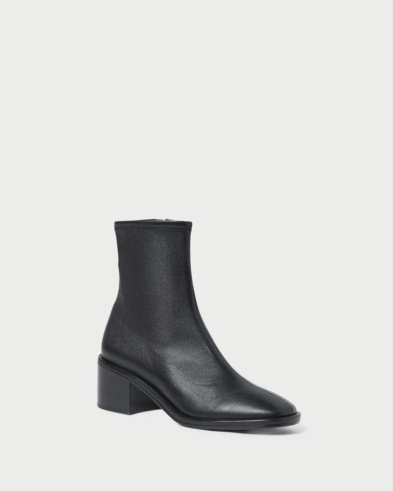 Loeffler Randall Roxy Stretch Ankle Bootie With Block Heel