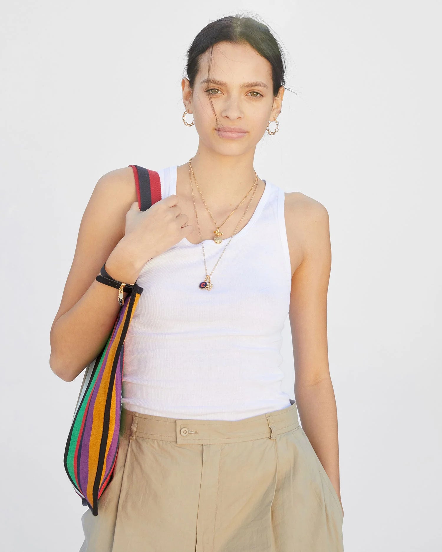 Clare V. Paperclip Chain Necklace