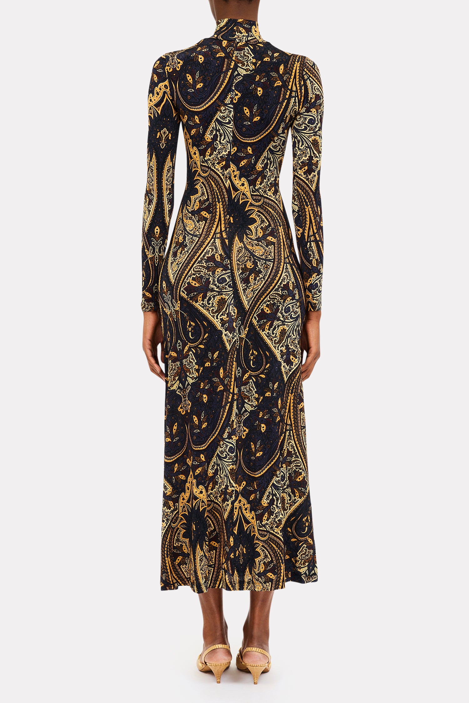 Ulla Johnson Ida Jersey Dress in Twilight Paisley
