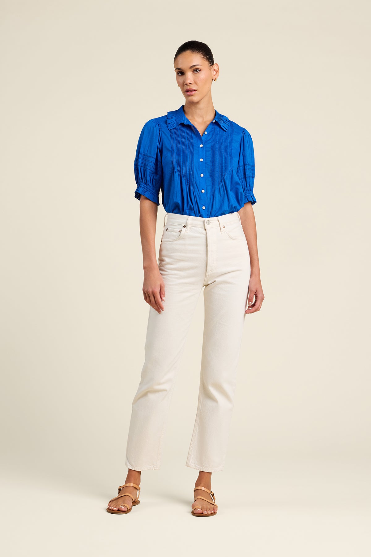 Trovata Jess Blouse in Cobalto