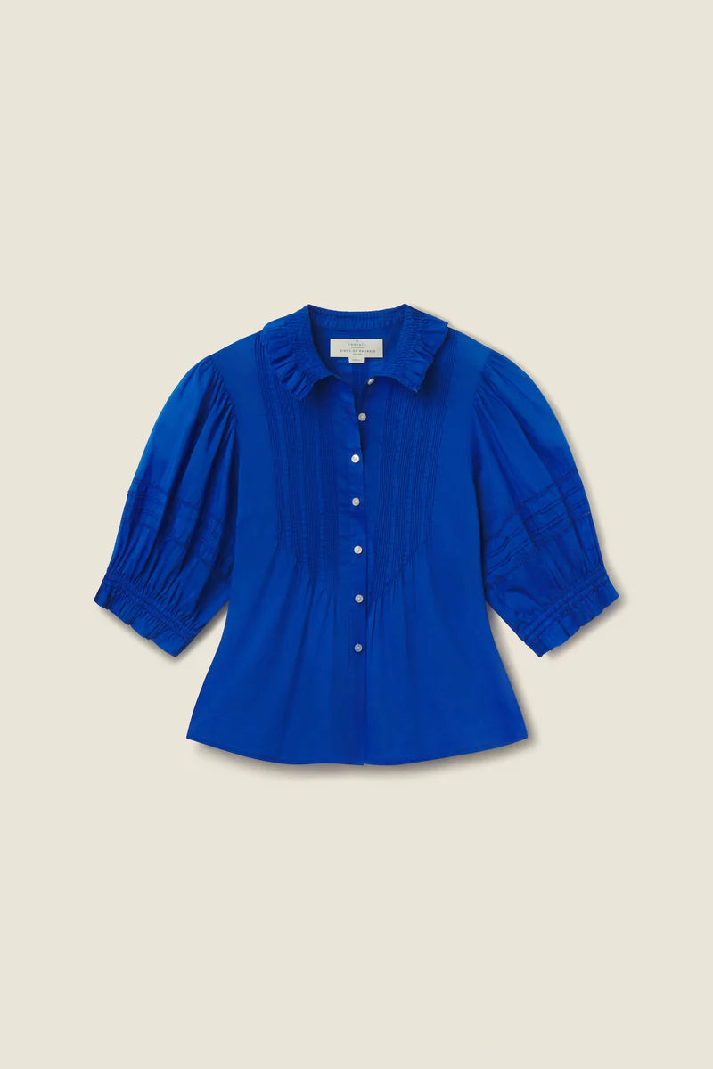 Trovata Jess Blouse in Cobalto
