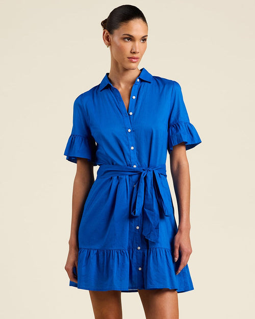 Trovata Martinique Dress in Cobalto