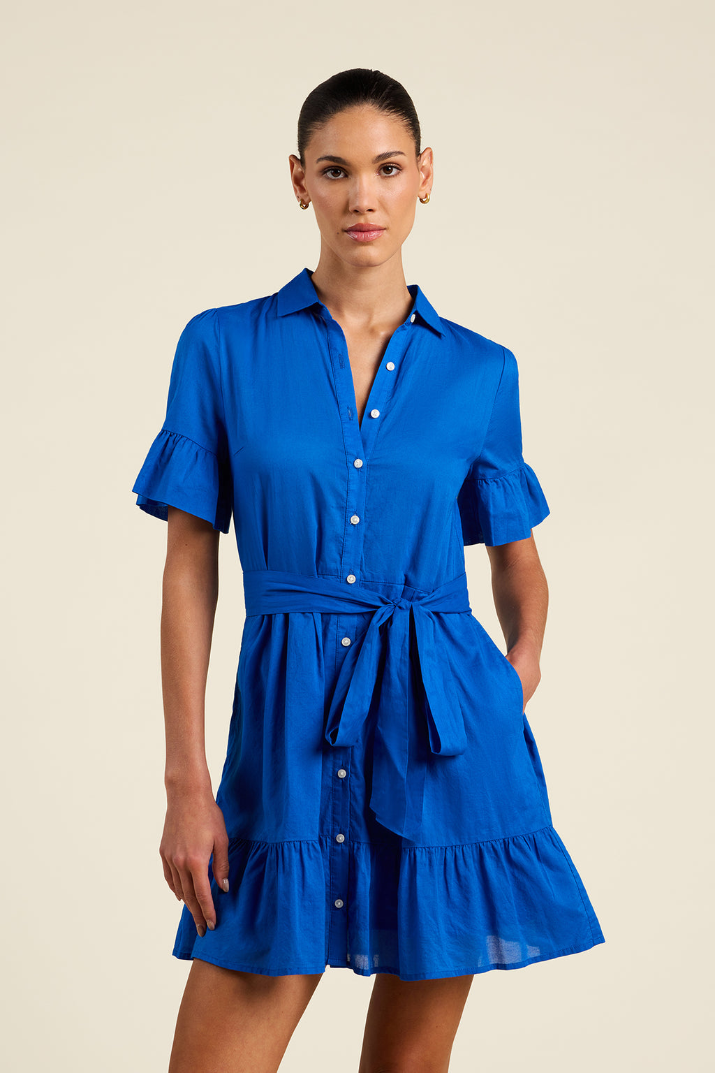 Trovata Martinique Dress in Cobalto