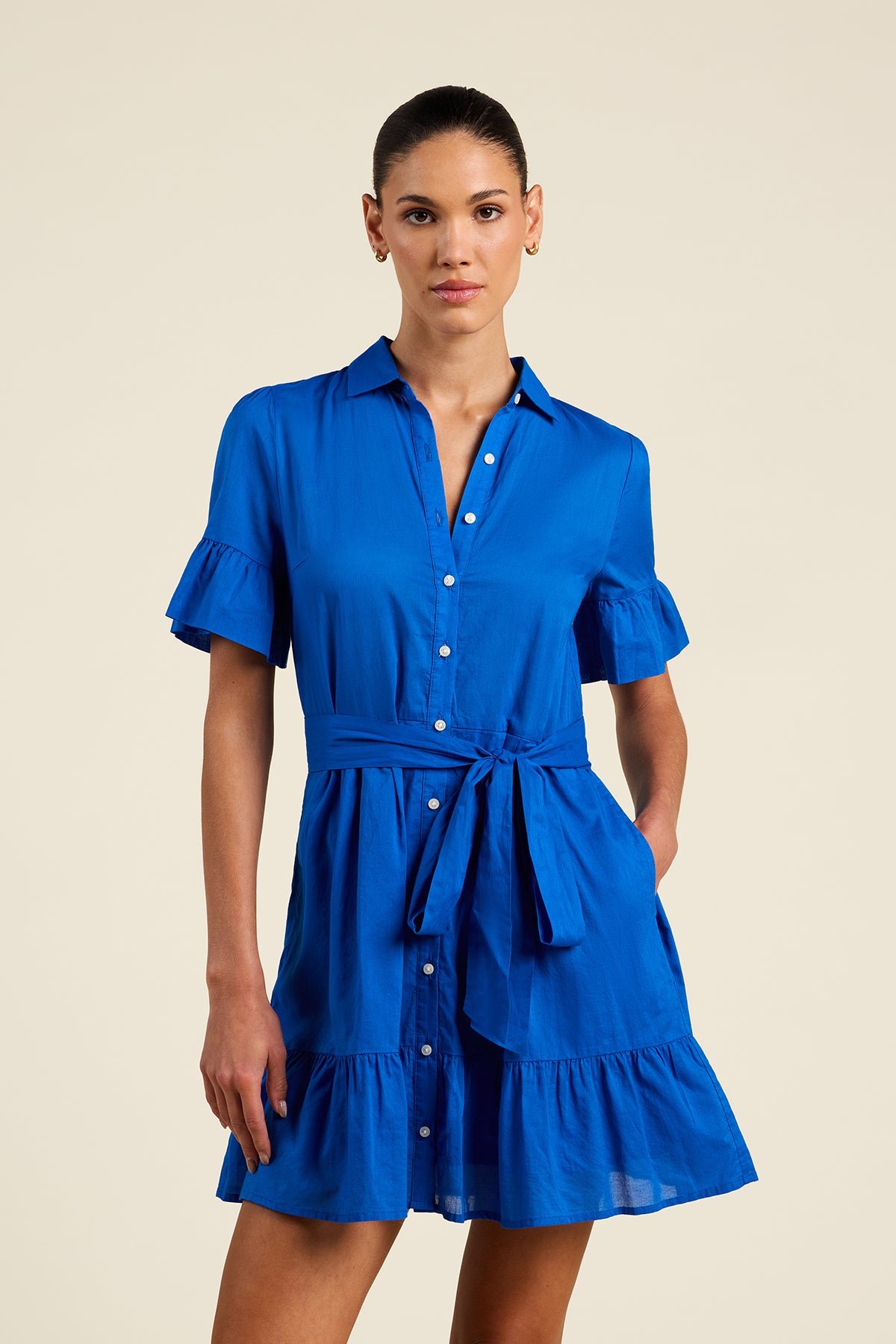 Trovata Martinique Dress in Cobalto