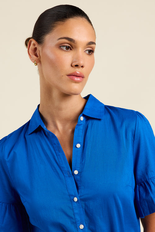 Trovata Martinique Dress in Cobalto